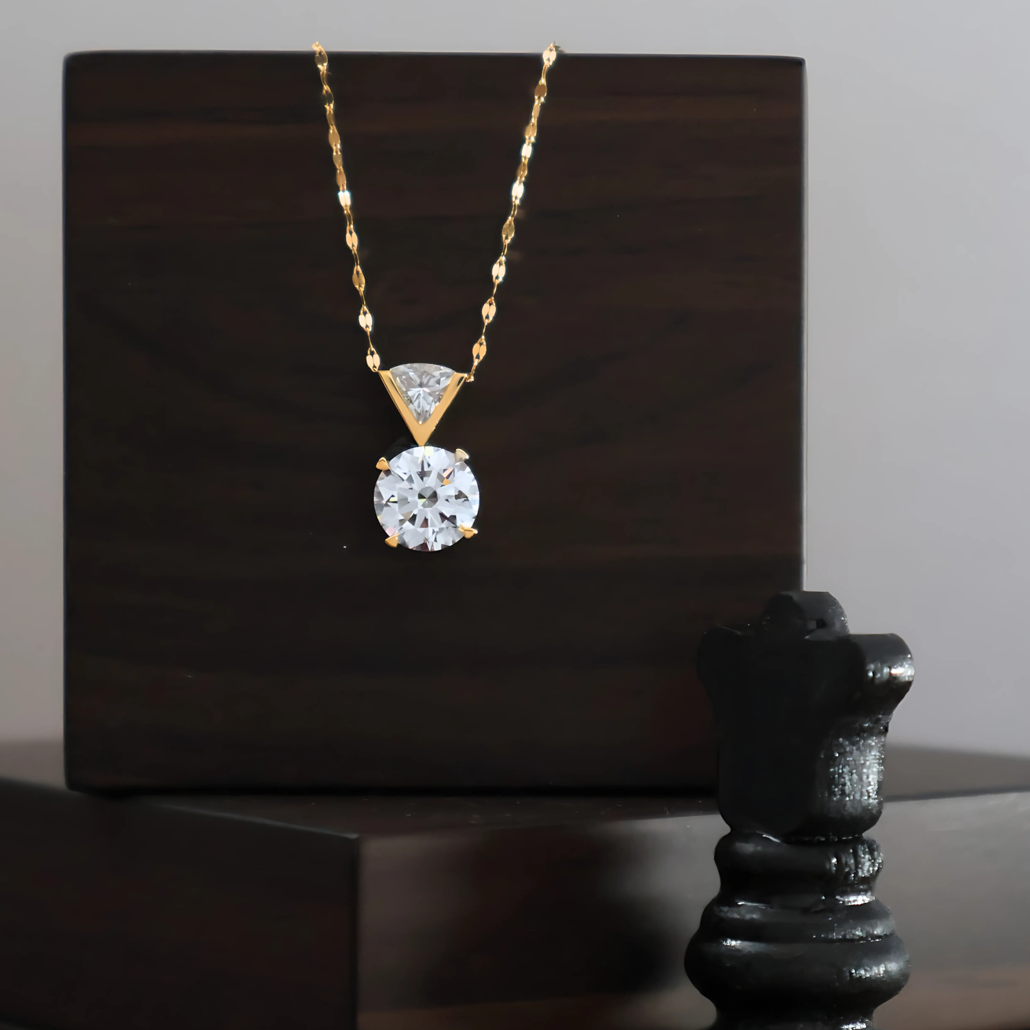 Not Just A Solitaire, 2.0 Ct. Lab Grown Diamond Solitaire Pendant in 14K Gold/18k Gold, IGI Certified