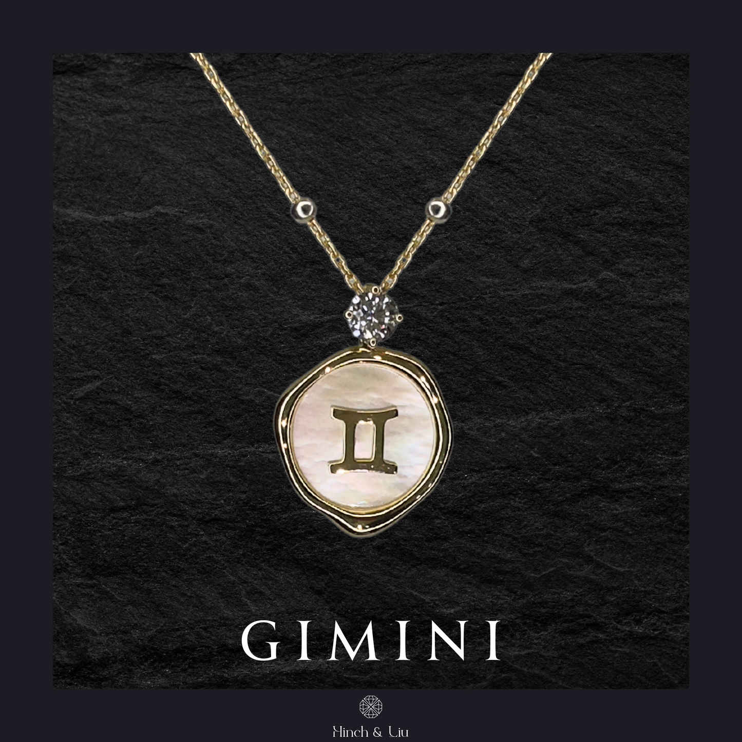 Zodiac Collection - The Gemini Pendant