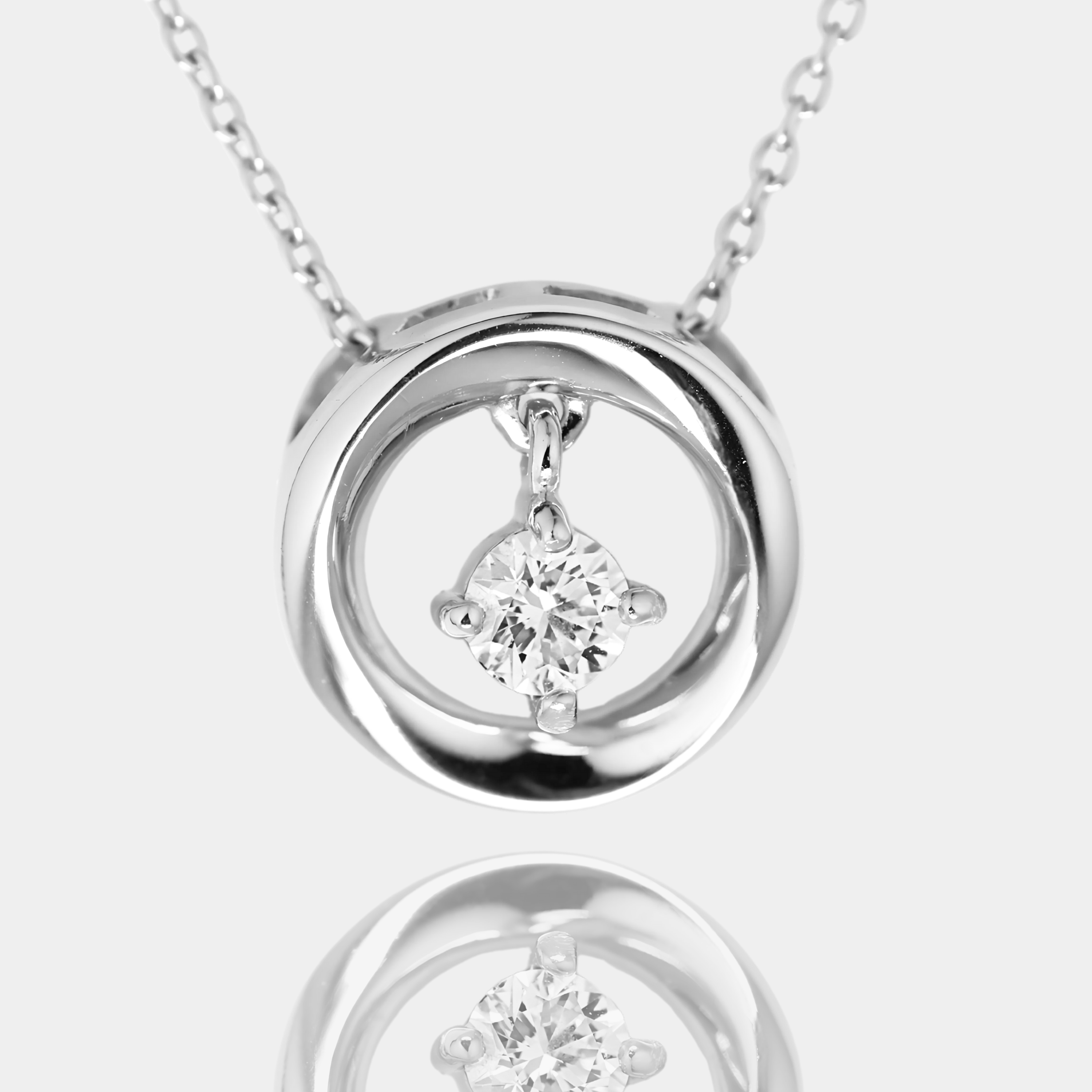 Droplet - 0.25 ct. Lab Grown Diamond Pendant in 18K Gold / 14K Gold / Gold Vermeil, IGI Certified
